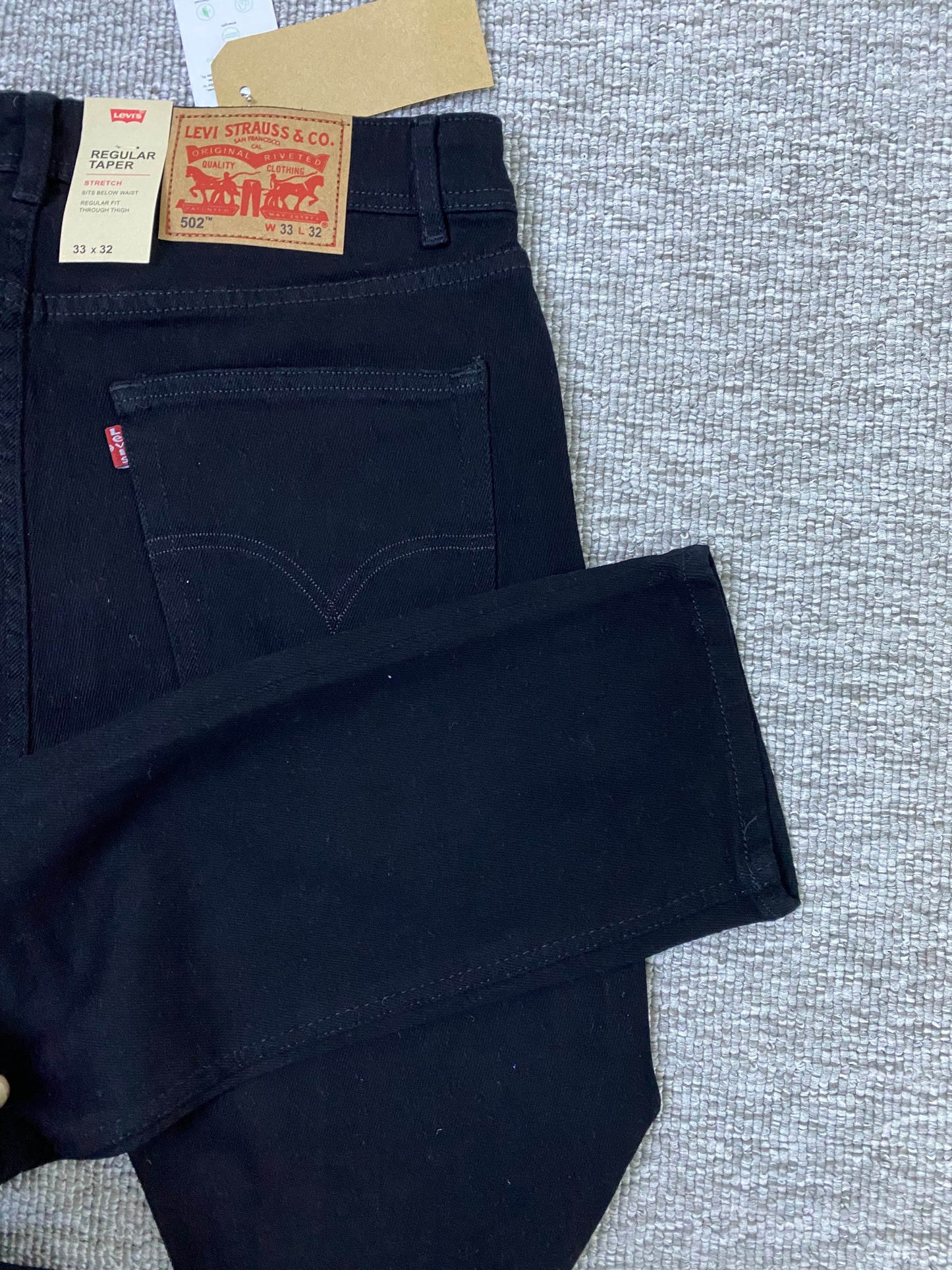 Jeans LVS coupe normale NOIR 09