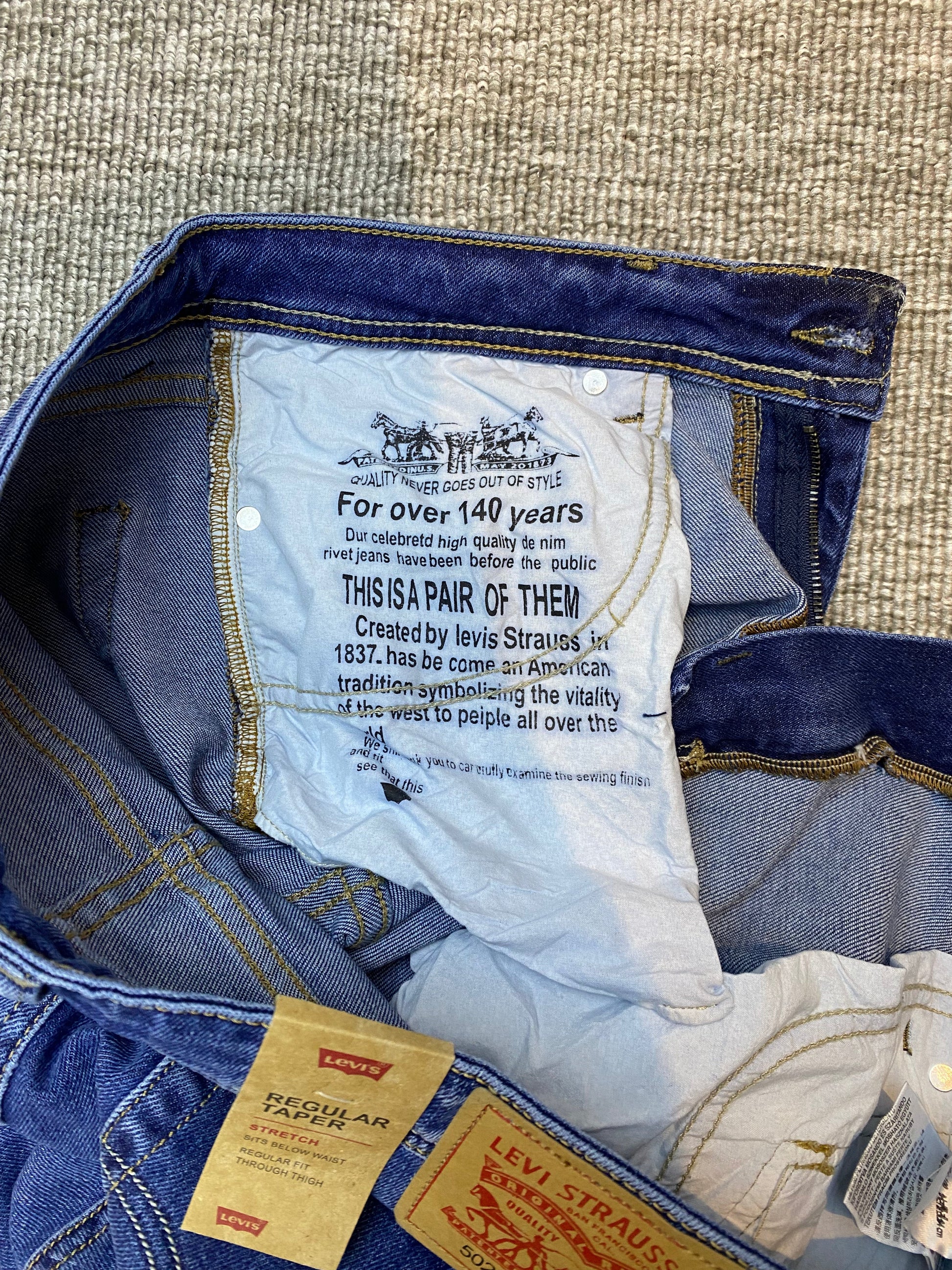 Jeans LVS coupe normale 02