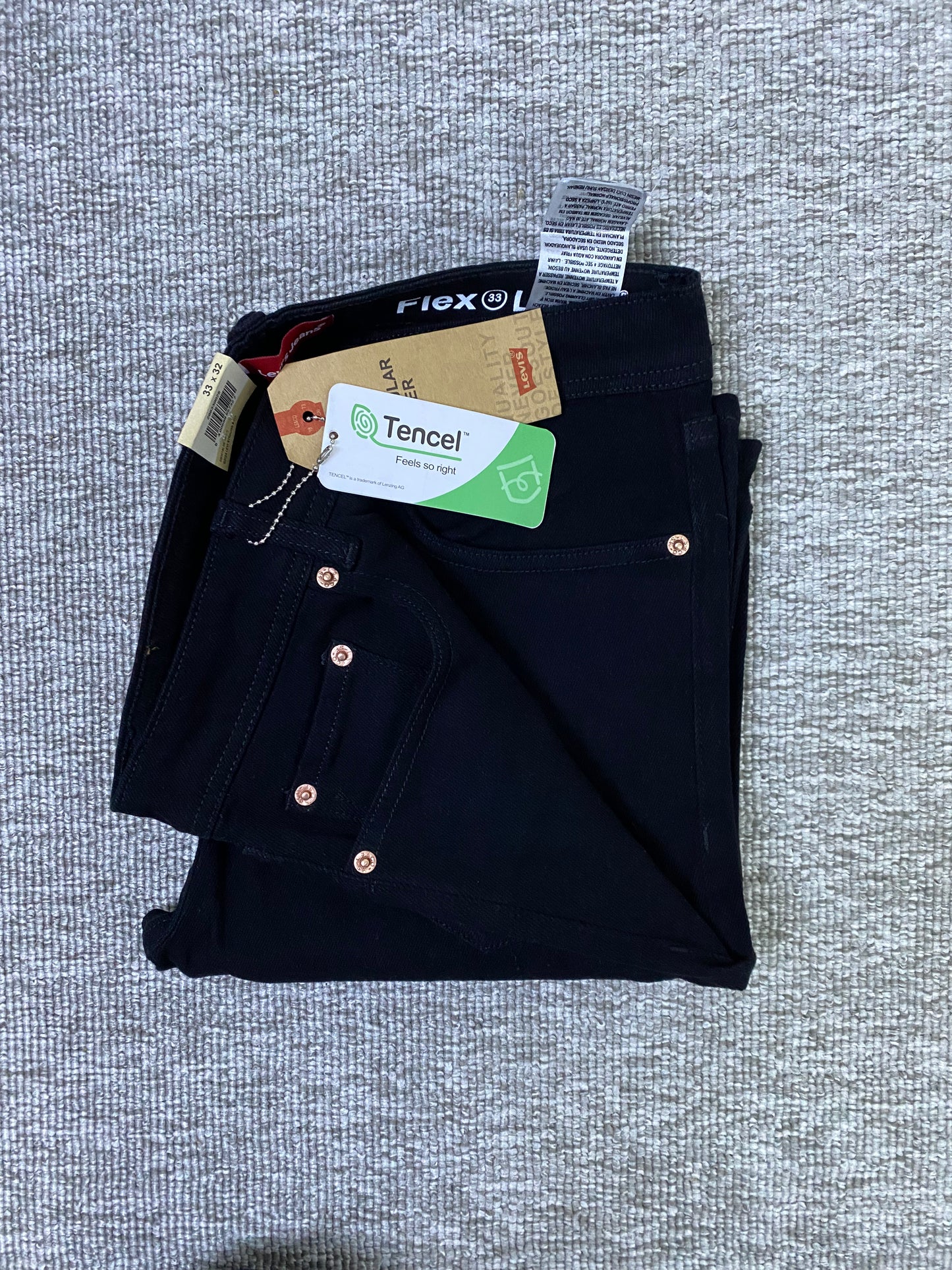 Jeans LVS coupe normale NOIR 09