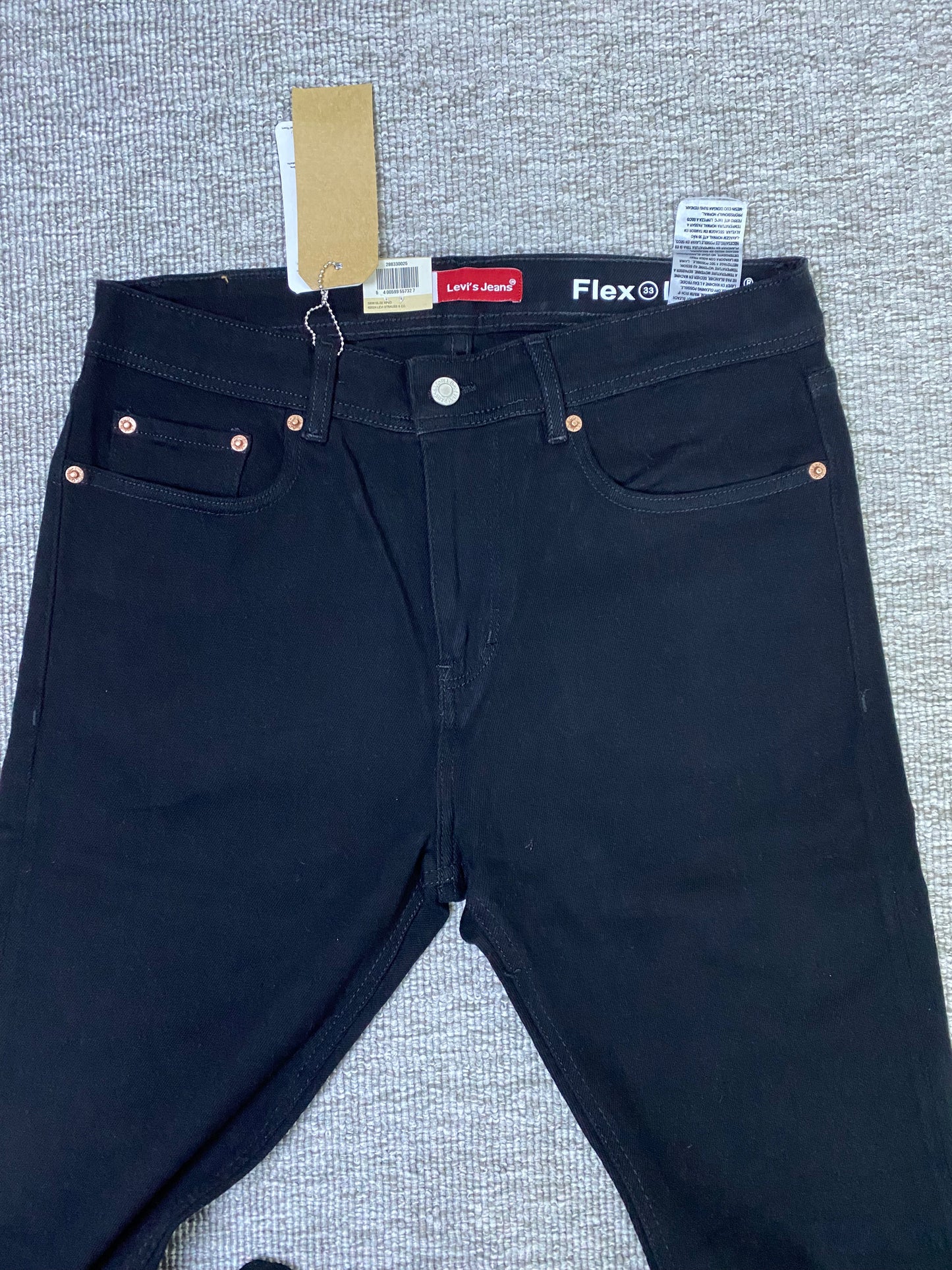 Jeans LVS coupe normale NOIR 09