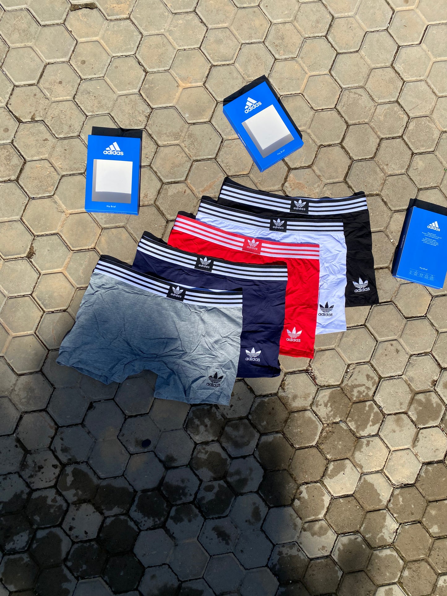 Pack 5 Boxers Adidas