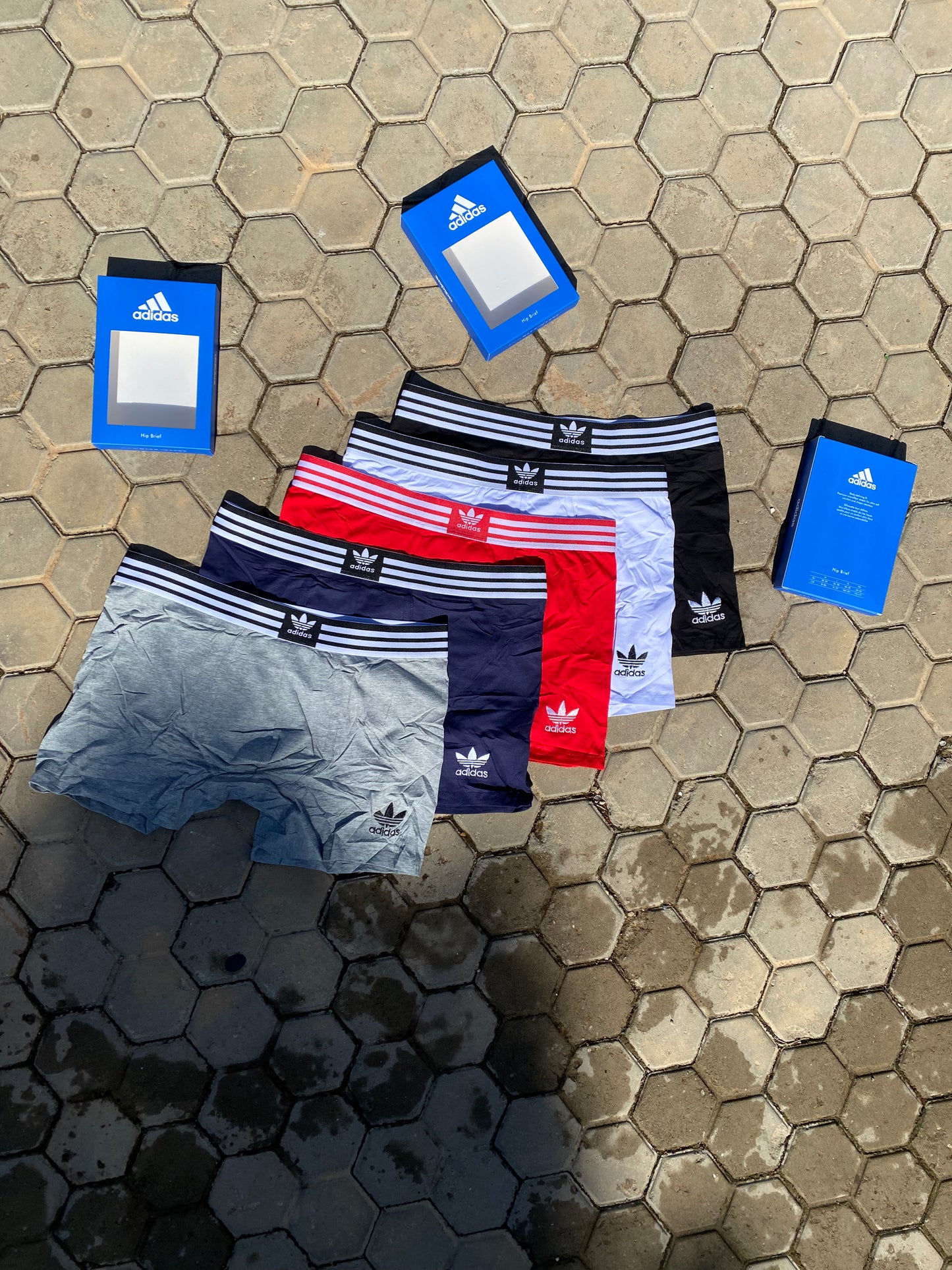 Pack 5 Boxers Adidas